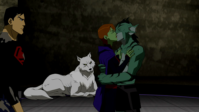 young justice miss martian and lagoon boy