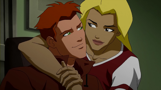 kid flash and artemis kiss fanfiction