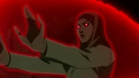 "" shields herself and  against .
