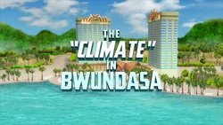  covers the Bwundasa climate conference.