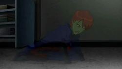  ghosts through the ground.