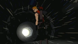 The Zeta-Tube's iris opening wide to   out of .