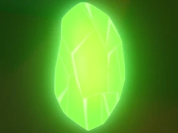 A chunk of Kryptonite.