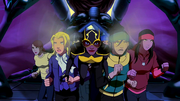 Bumblebee leads the abductees