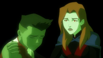 Young Justice Miss Martian And Beast Boy