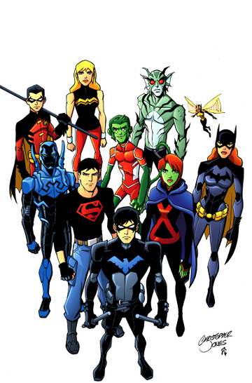 young justice characters names