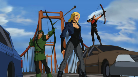 young justice black canary hot