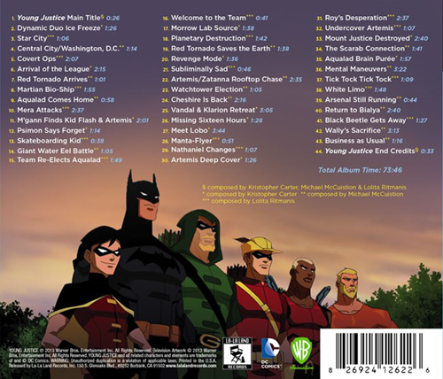 Young Justice: Music from the DC Comics Animated Television Series | Young  Justice Wiki | Fandom