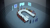 The conference room.