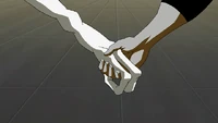  and  holding hands.