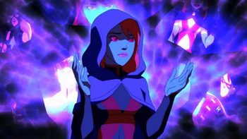 Miss Martian's mind realm