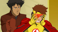 Kid Flash is fine