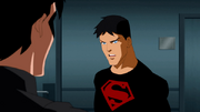 Superboy lays into Nightwing