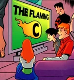 Flaming C