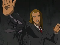 Mercy's cybernetic arm.