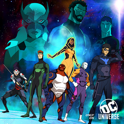 Young Justice Outsiders promo art