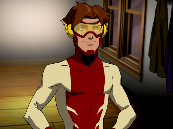 young justice kid flash