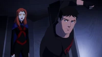 Miss Martian and Superboy's final moments before their tragic separation.