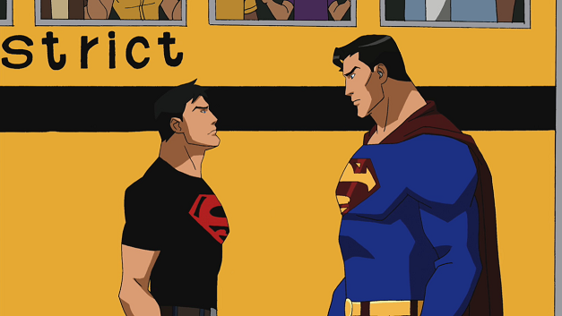 superboy and superman young justice