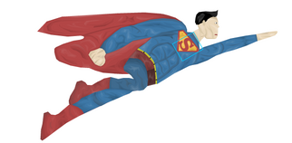 Drawn Superman