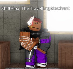 Shiftplox The Travelling Merchant Npc Your Bizarre Adventure Wiki Fandom