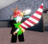 Candy Cane Sword