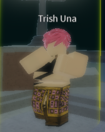 Trish Una Your Bizarre Adventure Wiki Fandom This server is the discord for the unofficial your bizarre adventure wiki, a site archiving information on the roblox game made by bizarre studios. trish una your bizarre adventure wiki