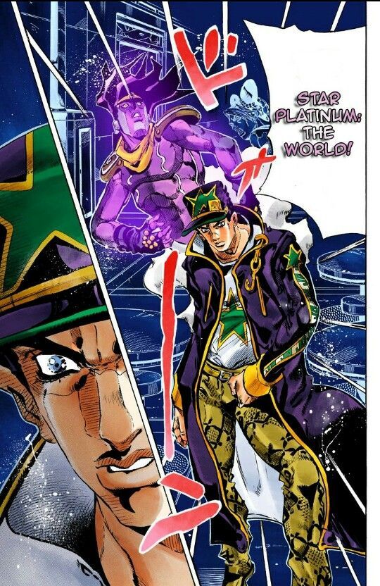 PLANKTON TIME on X: Parts 4-6 jotaro can't be bald bc star platinum isn't  bald. Unless.  / X