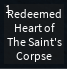 Redeemed Heart In Inventory