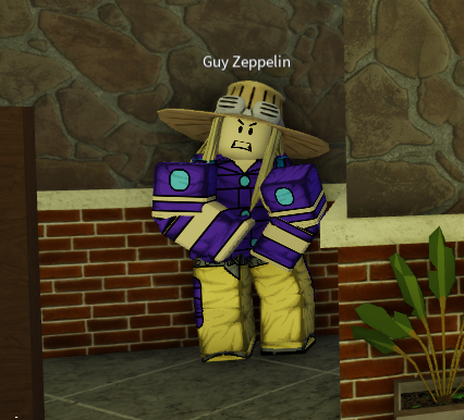 Shiny Gyro Zeppeli's Hat  Trade Roblox Your Bizzare Adventure