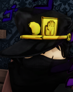 Cosmetics Your Bizarre Adventure Wiki Fandom - gyro zeppeli hat roblox