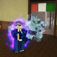 Killer Queen- Bites the Water ice (Killer Queen- Bites the Dust), Limited skin - Christmas 2022