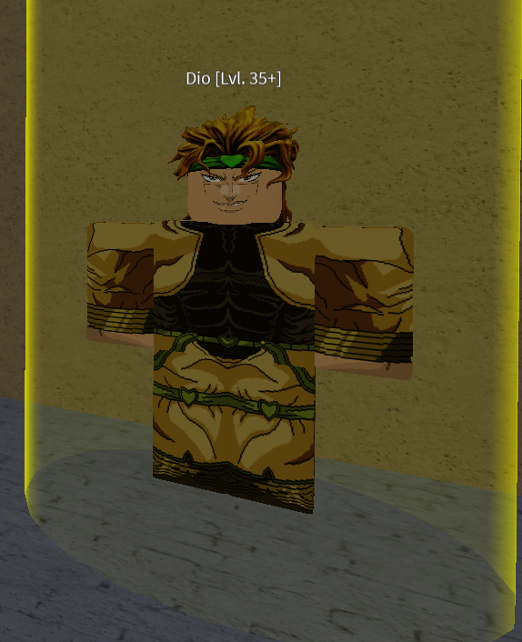 Coach you on your bizarre adventure yba roblox jojo by Blurryyyyy