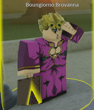 Giorno Giovanna Your Bizarre Adventure Wiki Fandom - giorno giovanna hair roblox