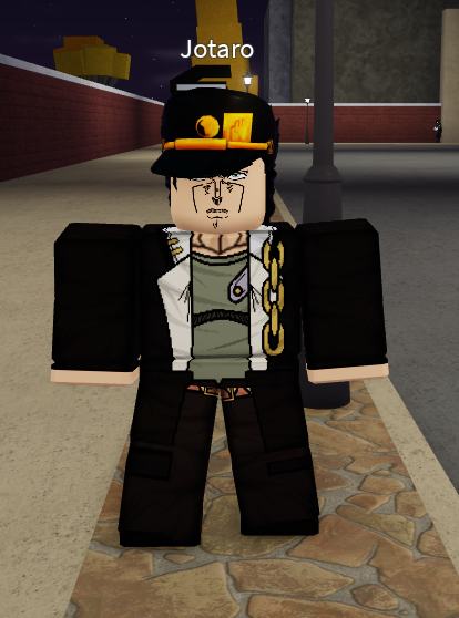 Roblox - Jojo Poses Simulator - Jotaro vs Dio [Part 1] Encounter