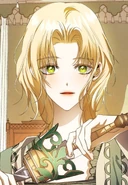 Psyche chooses to keep an ornate sword.