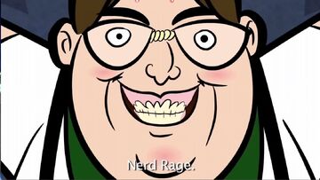 nerd rage face