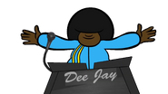 Transparent deejay