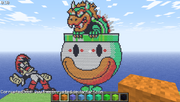 Minecraft retro bowser by thecorrupted-d30t82i