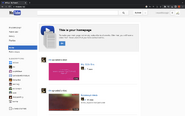 The homepage