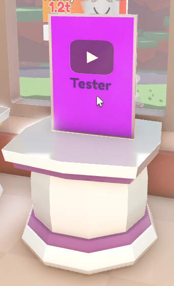 roblox pink play button ..