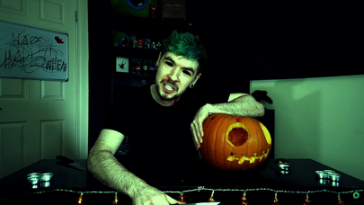 Antisepticeye during halloween 2017.