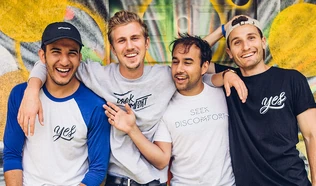 The four founding members of Yes Theory