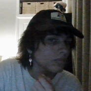 Laura with an earring