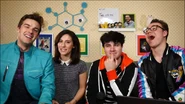 John with some members of the Game Theorists crew on GTLive (March 11th 2023)