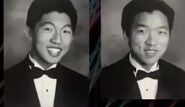 The Huang twins at graduation