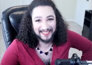 James in full drag on his Twitch livestream on 3/17/18, this was apart of a subscriber goal that involved him getting into drag and playing the America's Next Top Model video game