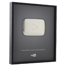 The old version of the Silver Play Button that has the framework.