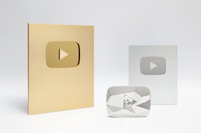 Golden Play Button: Unboxing the  Golden Play