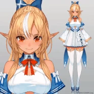 Flare Ch. 不知火フレア December.gif (8.57 MB) Third outfit rigged by 入江燈